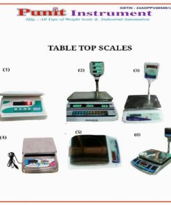 TABLETOP WEIGHING SCALE